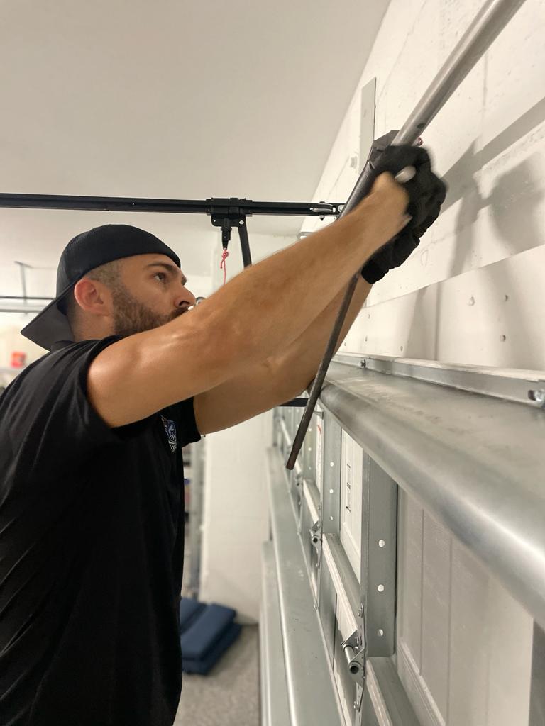 Garage door panel replacement in Florida