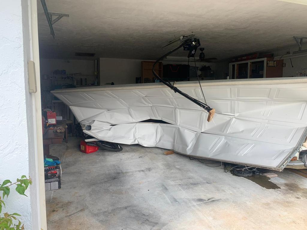 garage door panel replacement