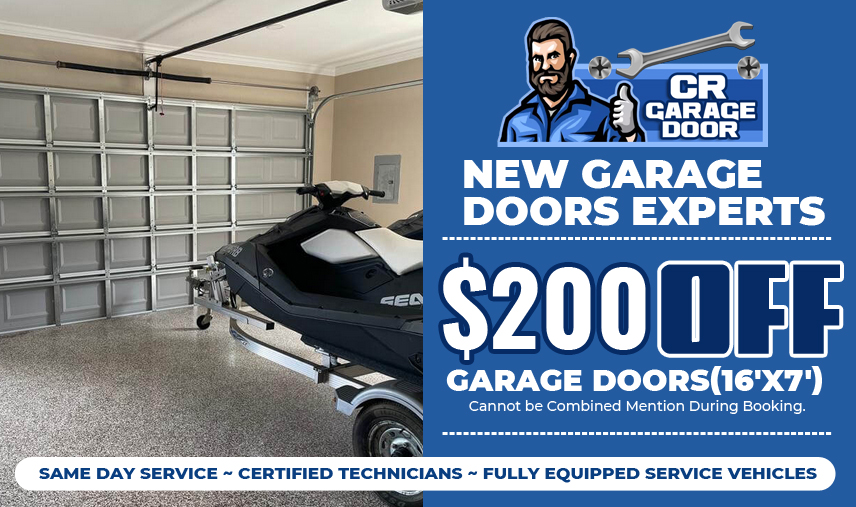 new garage door experts banner