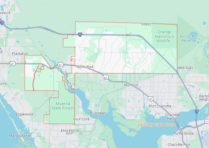 north port map