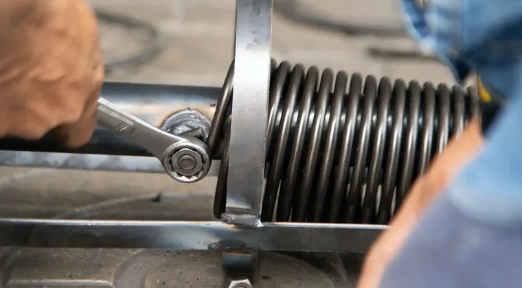 Broken Garage Door Spring Replacement