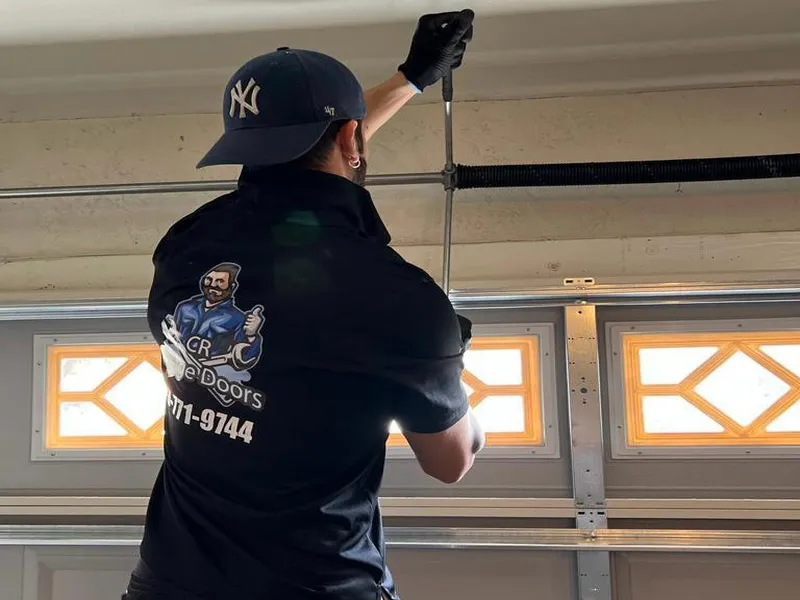 Expert Garage Door Spring and Track Replacement by Local Technician